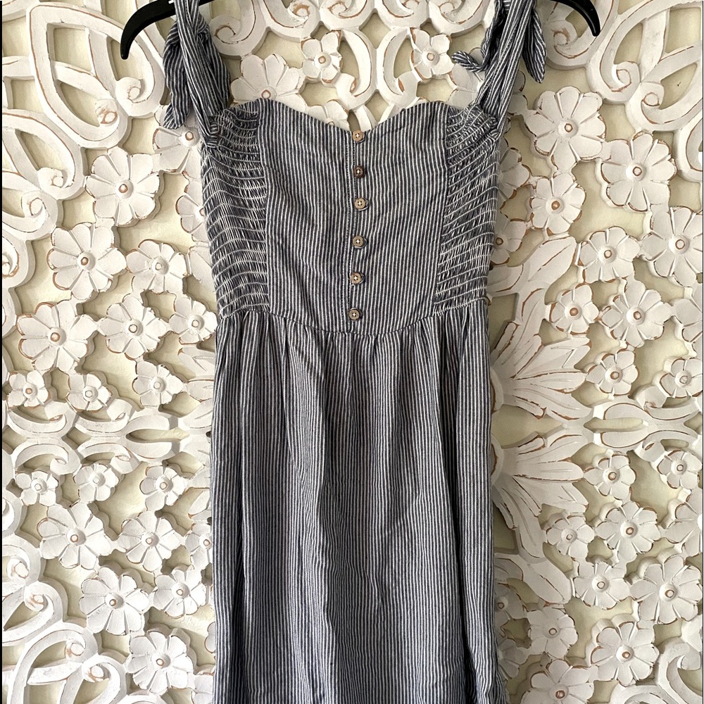 American eagle striped dress size xs